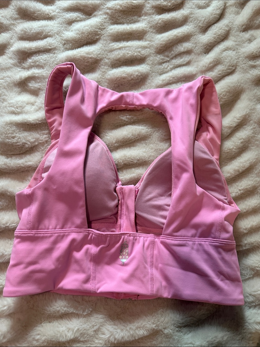 FP Movement Pink Racerback Sports Bra
